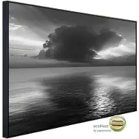 Papermoon Infrarotheizung »EcoHeat - Meer Schwarz + Weiss«, Matt-Effekt - bunt