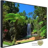 Papermoon Infrarotheizung »EcoHeat - Wasserfall im Wald«, Matt-Effekt - bunt