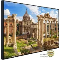 Papermoon Infrarotheizung »EcoHeat - Forum Romanum Rom«, Matt-Effekt - bunt