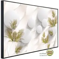Papermoon Infrarotheizung »EcoHeat - Muster mit Blumen «, Matt-Effekt - bunt