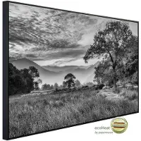 Papermoon Infrarotheizung »EcoHeat - Landschaft Schwarz + Weiss«, Matt-Effekt - bunt