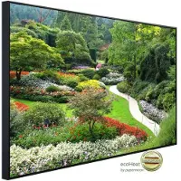 Papermoon Infrarotheizung »EcoHeat - Butchart Gardens«, Matt-Effekt - bunt