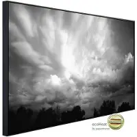 Papermoon Infrarotheizung »EcoHeat - Himmel Schwarz + Weiss«, Matt-Effekt - bunt