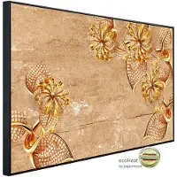 Papermoon Infrarotheizung »EcoHeat - Muster mit Blumen«, Matt-Effekt - bunt