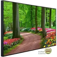 Papermoon Infrarotheizung »EcoHeat - Tulpen Frühlingslandschaft«, Matt-Effekt - bunt