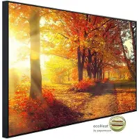Papermoon Infrarotheizung »EcoHeat - Herbstwald«, Matt-Effekt - bunt