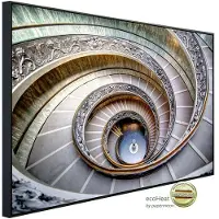 Papermoon Infrarotheizung »EcoHeat - Wendeltreppe im Vatikan«, Matt-Effekt - bunt