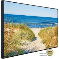 Papermoon Infrarotheizung »EcoHeat - Zugang zum Strand«, Matt-Effekt - bunt
