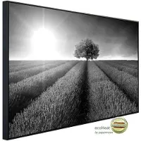 Papermoon Infrarotheizung »EcoHeat - Landschaft schwarz + weiss«, Matt-Effekt - bunt