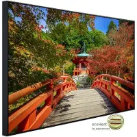 Papermoon Infrarotheizung »EcoHeat - Daigoji Tempel Kyoto«, Matt-Effekt - bunt