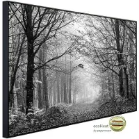 Papermoon Infrarotheizung »EcoHeat - Wald Schwarz + Weiss«, Matt-Effekt - bunt