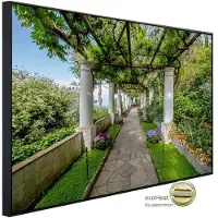 Papermoon Infrarotheizung »EcoHeat - Capri Pergola«, Matt-Effekt - bunt