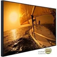 Papermoon Infrarotheizung »EcoHeat - Sonnenuntergang Segeln«, Matt-Effekt - bunt