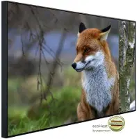 Papermoon Infrarotheizung »EcoHeat - Roter Fuchs«, Matt-Effekt - bunt