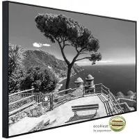 Papermoon Infrarotheizung »EcoHeat - Landschaft schwarz + weiss«, Matt-Effekt - bunt