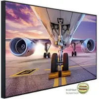 Papermoon Infrarotheizung »EcoHeat - Flugzeug«, Matt-Effekt - bunt