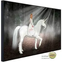 Papermoon Infrarotheizung »EcoHeat - Einhorn Hoffnung Liebe Frieden«, Matt-Effekt - bunt
