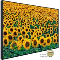 Papermoon Infrarotheizung »EcoHeat - Feld der Sonnenblumen«, Matt-Effekt - bunt