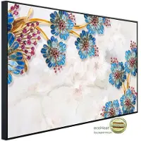 Papermoon Infrarotheizung »EcoHeat - Muster mit Blumen«, Matt-Effekt - bunt