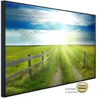 Papermoon Infrarotheizung »EcoHeat - Landschaft Meer und Sonne«, Matt-Effekt - bunt