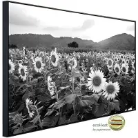 Papermoon Infrarotheizung »EcoHeat - Sonnenblumenfeld«, Matt-Effekt - bunt