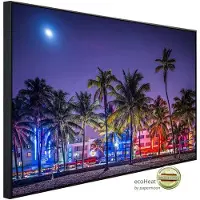 Papermoon Infrarotheizung »EcoHeat - South Beach Miami«, Matt-Effekt - bunt