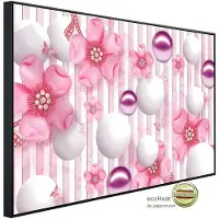 Papermoon Infrarotheizung »EcoHeat - Muster mit Blumen«, Matt-Effekt - bunt