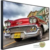 Papermoon Infrarotheizung »EcoHeat - Havanna Oldtimer«, Matt-Effekt - bunt