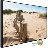 Papermoon Infrarotheizung »EcoHeat - Dünen Sandy Beach«, Matt-Effekt - bunt