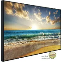 Papermoon Infrarotheizung »EcoHeat - Sonnenuntergangsstrand Thailand«, Matt-Effekt - bunt