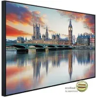 Papermoon Infrarotheizung »EcoHeat - Big Ben London«, Matt-Effekt - bunt