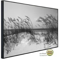 Papermoon Infrarotheizung »EcoHeat - Strand Schwarz + Weiss«, Matt-Effekt - bunt