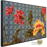 Papermoon Infrarotheizung »EcoHeat - Batikmuster«, Matt-Effekt - bunt