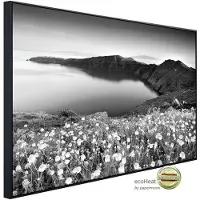 Papermoon Infrarotheizung »EcoHeat - Landschaft schwarz + weiss«, Matt-Effekt - bunt
