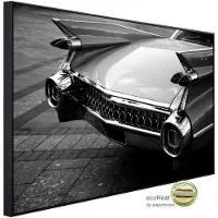 Papermoon Infrarotheizung »EcoHeat - Auto Schwarz + Weiss«, Matt-Effekt - bunt