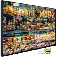 Papermoon Infrarotheizung »EcoHeat - Lebensmittel Stand«, Matt-Effekt - bunt