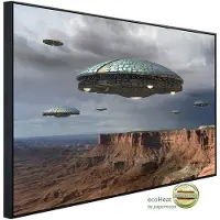 Papermoon Infrarotheizung »EcoHeat - UFO«, Matt-Effekt - bunt
