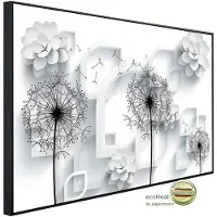 Papermoon Infrarotheizung »EcoHeat - Muster mit Blumen«, Matt-Effekt - bunt