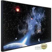 Papermoon Infrarotheizung »EcoHeat - Universum«, Matt-Effekt - bunt