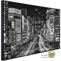 Papermoon Infrarotheizung »EcoHeat - Stadt Schwarz + Weiss«, Matt-Effekt - bunt