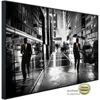 Papermoon Infrarotheizung »EcoHeat - Wet Manhattan Street«, Matt-Effekt - bunt