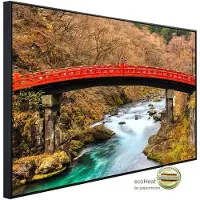 Papermoon Infrarotheizung »EcoHeat - Nikko Heilige Shinkyo Brücke«, Matt-Effekt - bunt