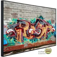 Papermoon Infrarotheizung »EcoHeat - Graffiti Street Art«, Matt-Effekt - bunt
