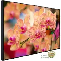 Papermoon Infrarotheizung »EcoHeat - Blumen«, Matt-Effekt - bunt