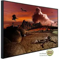 Papermoon Infrarotheizung »EcoHeat - Apokalyptische Landschaft«, Matt-Effekt - bunt