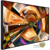 Papermoon Infrarotheizung »EcoHeat - Abstrakt«, Matt-Effekt - bunt