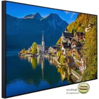 Papermoon Infrarotheizung »EcoHeat - Hallstatt Bergdorf«, Matt-Effekt - bunt