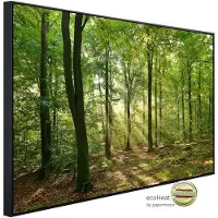 Papermoon Infrarotheizung »EcoHeat - Forrest Morgen«, Matt-Effekt - bunt