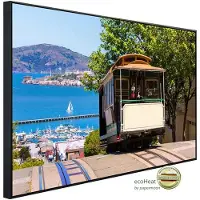 Papermoon Infrarotheizung »EcoHeat - Seilbahn San Francisco«, Matt-Effekt - bunt