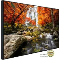 Papermoon Infrarotheizung »EcoHeat - Herbst Wasserfall«, Matt-Effekt - bunt